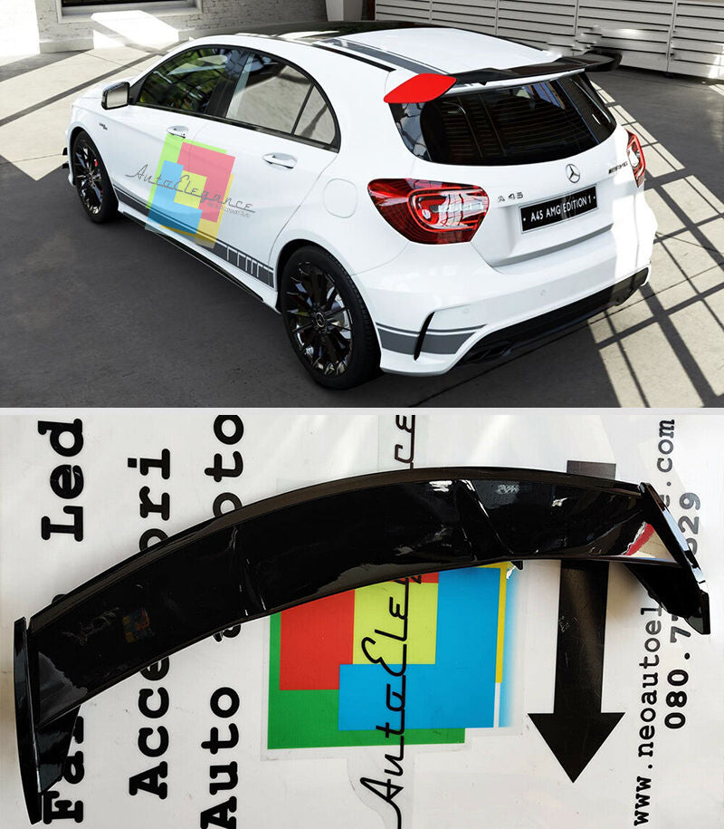 MERCEDES CLASSE A W176 2012+ SPOILER SUL LUNOTTO POSTERIORE LOOK A45 AMG