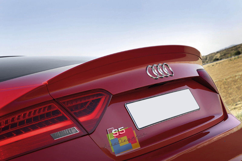 AUDI A5 COUPE 2007-2014 SPOILER POSTERIORE ALETTONE SUL COFANO LOOK S5 SLINE AUTOELEGANCERICAMBI