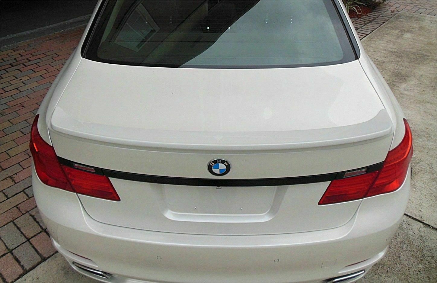 BMW SERIE 7 F01 F02 F03 F04 2008-2015 SPOILER POSTERIORE SUL COFANO AUTOELEGANCERICAMBI