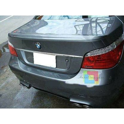 SPOILER POSTERIORE SUL COFANO PER BMW SERIE 5 E60 03-10 BERLINA LOOK M5 IN ABS