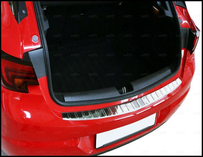 REAR HOOD PROTECTION FOR OPEL ASTRA K 2015+ STAINLESS STEEL CHROME MOULDING
