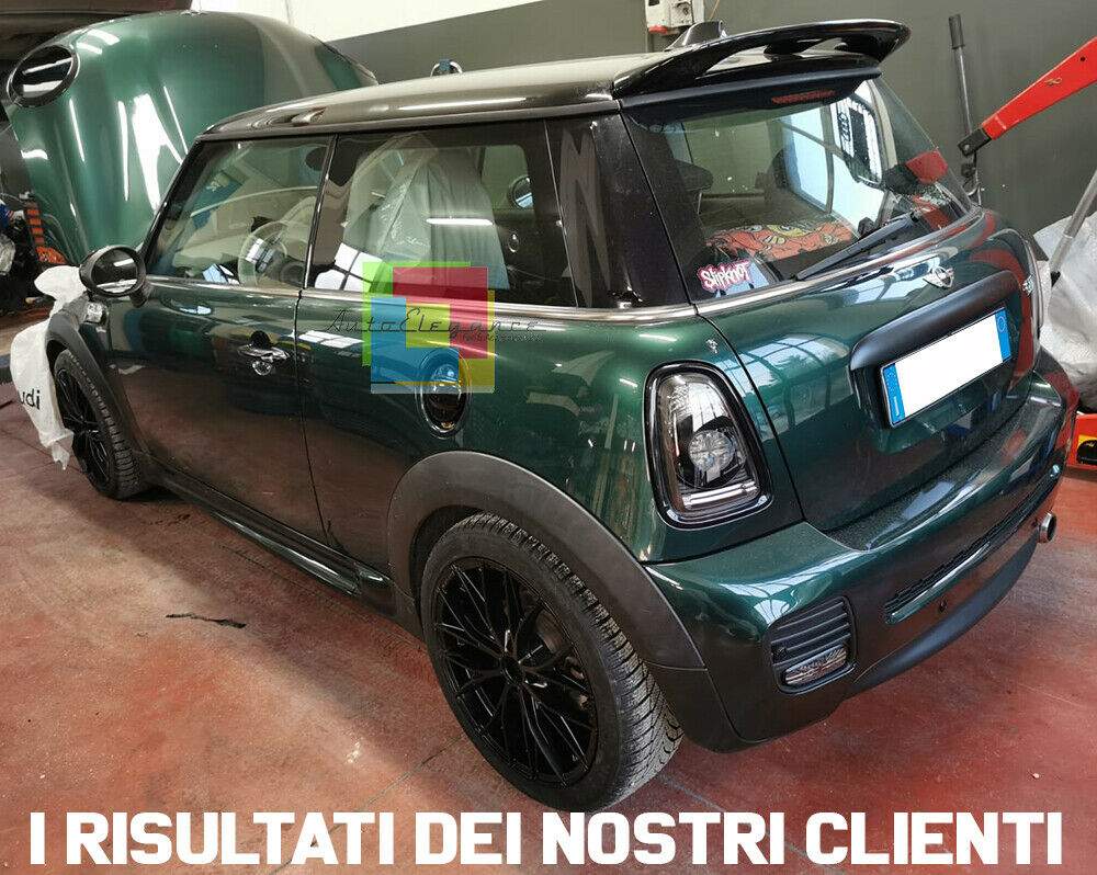 Dettagli su  SPOILER POSTERIORE SUL TETTO LOOK SPORTIVO PER MINI COOPER R56