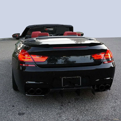 BMW SERIE 6 F12 CABRIO SPOILER POSTERIORE SUL COFANO LOOK M6 - ABS - AUTOELEGANCERICAMBI