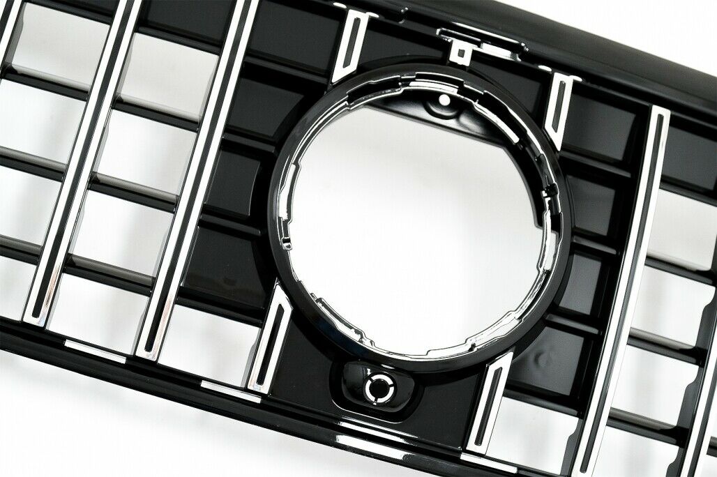 FRONT GRILLE MERCEDES GLB CLASS X247 AMG MASK SATIN PROFILES