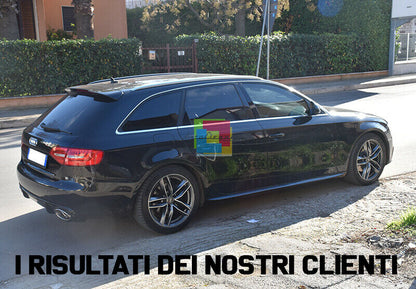 SPOILER AUDI A4 B8 8K AVANT 2008-2014 ALETTONE SUL TETTO POSTERIORE RS4