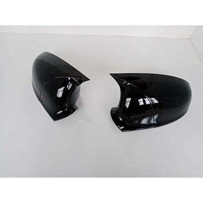 VW GOLF 5 V 2003-2008 COVER ADESIVE SPECCHI SPECCHIETTI RETROVISORI NERO LUCIDO
