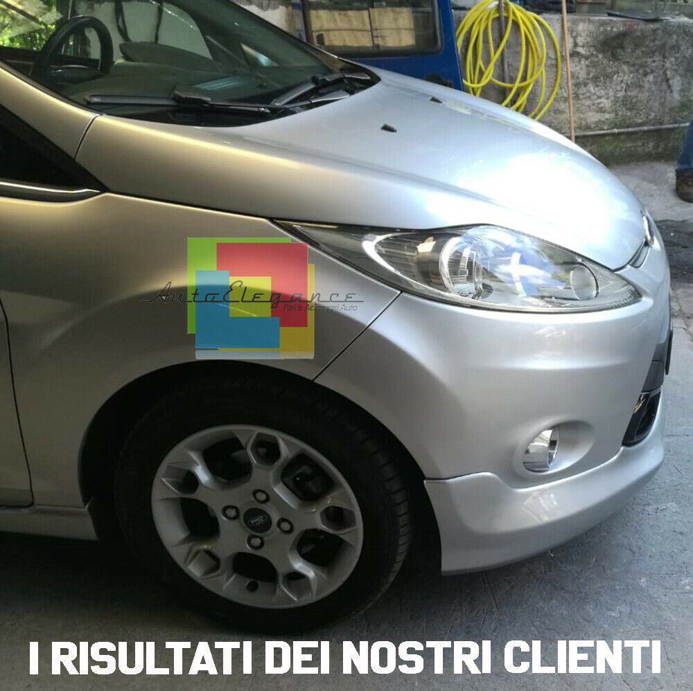 FORD FIESTA VI 2008-2012 SPOILER SOTTO PARAURTI ANTERIORE LOOK ST IN ABS