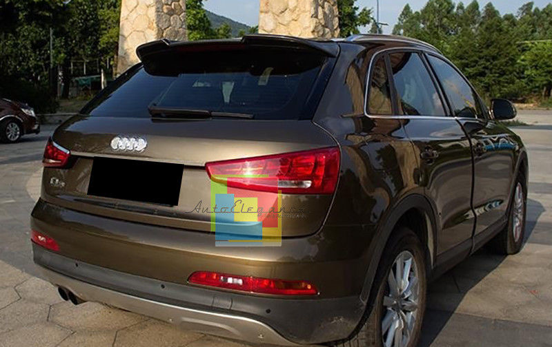 AUDI Q3 2011-2018 SPOILER POSTERIORE SUL TETTO LOOK RSQ3 IN ABS AUTOELEGANCERICAMBI