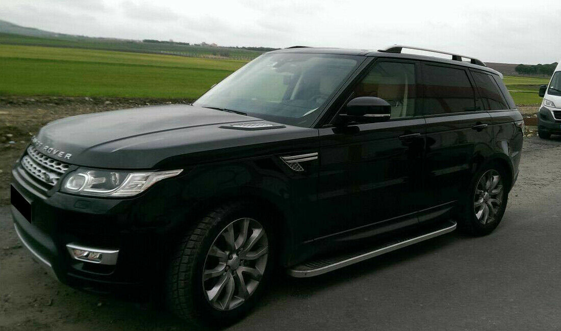 BARRE SUL TETTO MANCORRENTI PER RANGE ROVER SPORT L494 2013+ SATINATI 0215 AUTOELEGANCERICAMBI