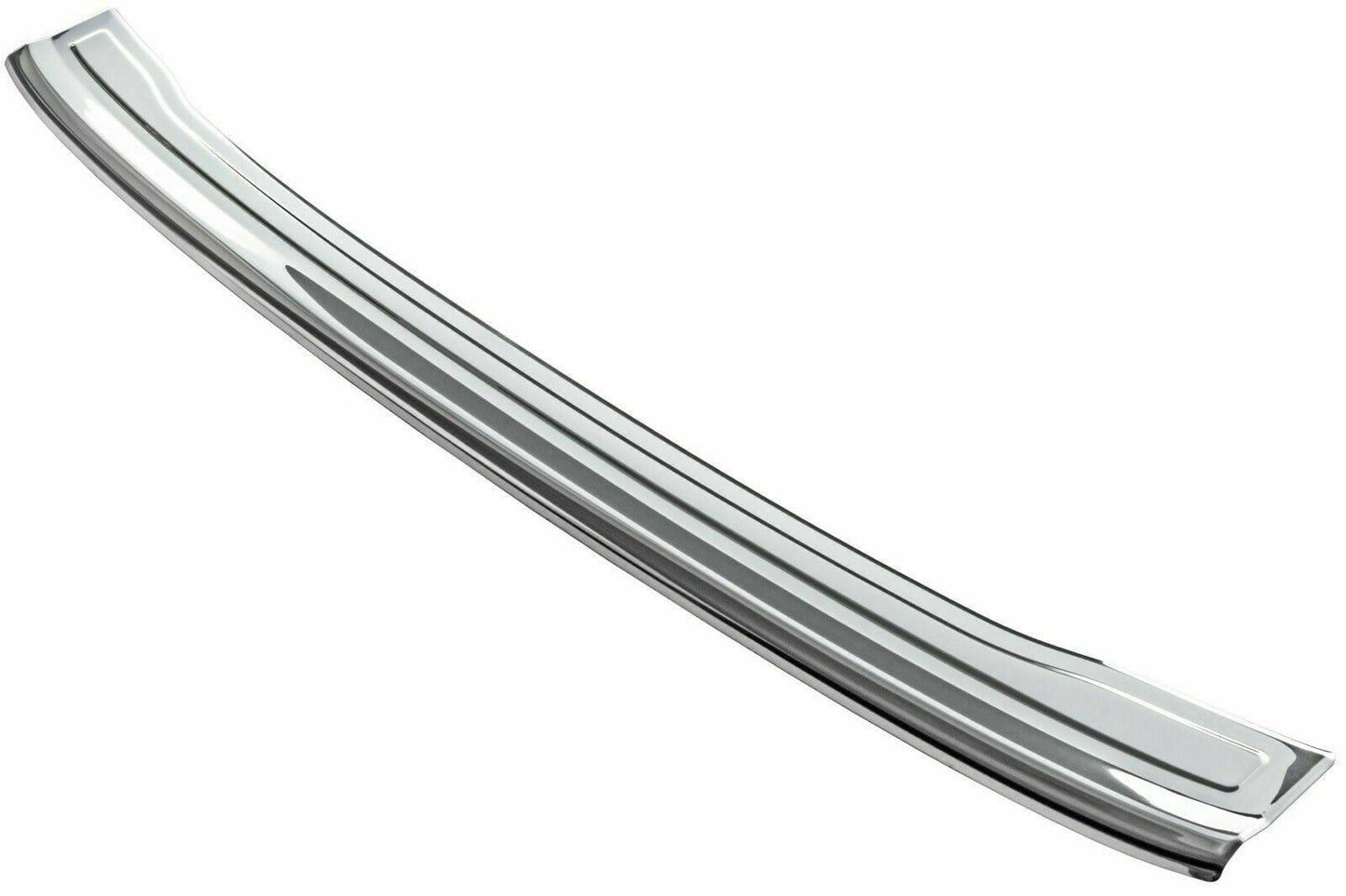 FORD FIESTA MK7 VII 08-17 REAR BUMPER PROTECTOR STAINLESS STEEL CHROME