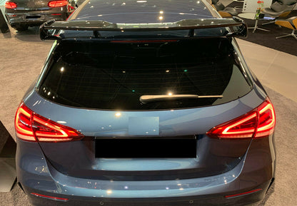 MERCEDES CLASSE A W177 2018+ SPOILER SUL TETTO IN ABS NERO LOOK AMG