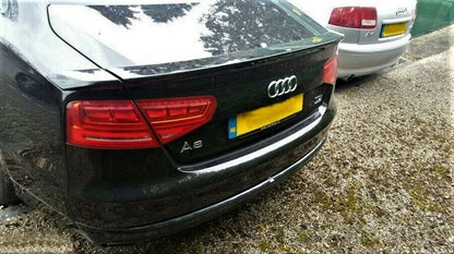 REAR BONNET SPOILER FOR AUDI A8 D4 2009-2014 TUNING LOOK