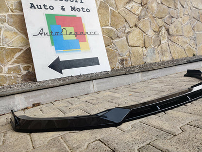 AUDI A3 8V SLINE SOTTO PARAURTI ANTERIORE ABS NERO RS3 S3 SPLITTER LAMA AUTOELEGANCERICAMBI