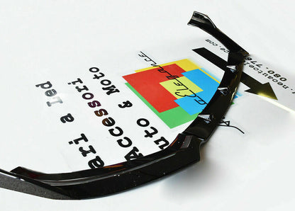 AUDI A3 8V 2017+ FACELIFT SOTTO PARAURTI ANTERIORE ABS NERO RS3 SPLITTER AUTOELEGANCERICAMBI