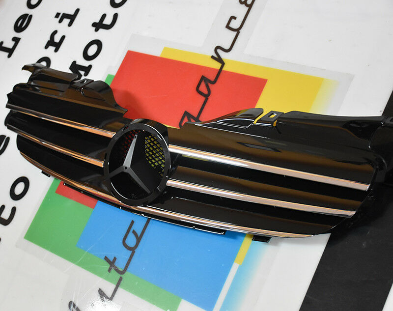 GRIGLIA ANTERIORE MERCEDES SLK R170 96-04 CALANDRA DESIGN AMG MASCHERINA