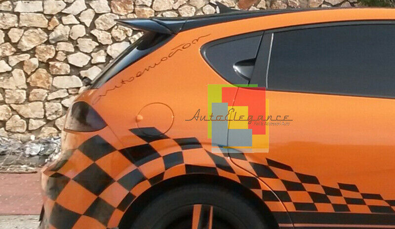 REAR SPOILER SEAT LEON 1P MK2 2009-2012 RESTYLING ON THE ROOF 0094