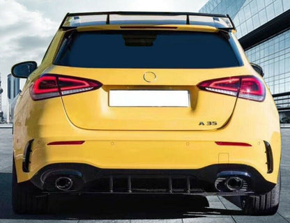 MERCEDES A W177 HB 2018+ REAR BUMPER AMG LOOK A35 A45