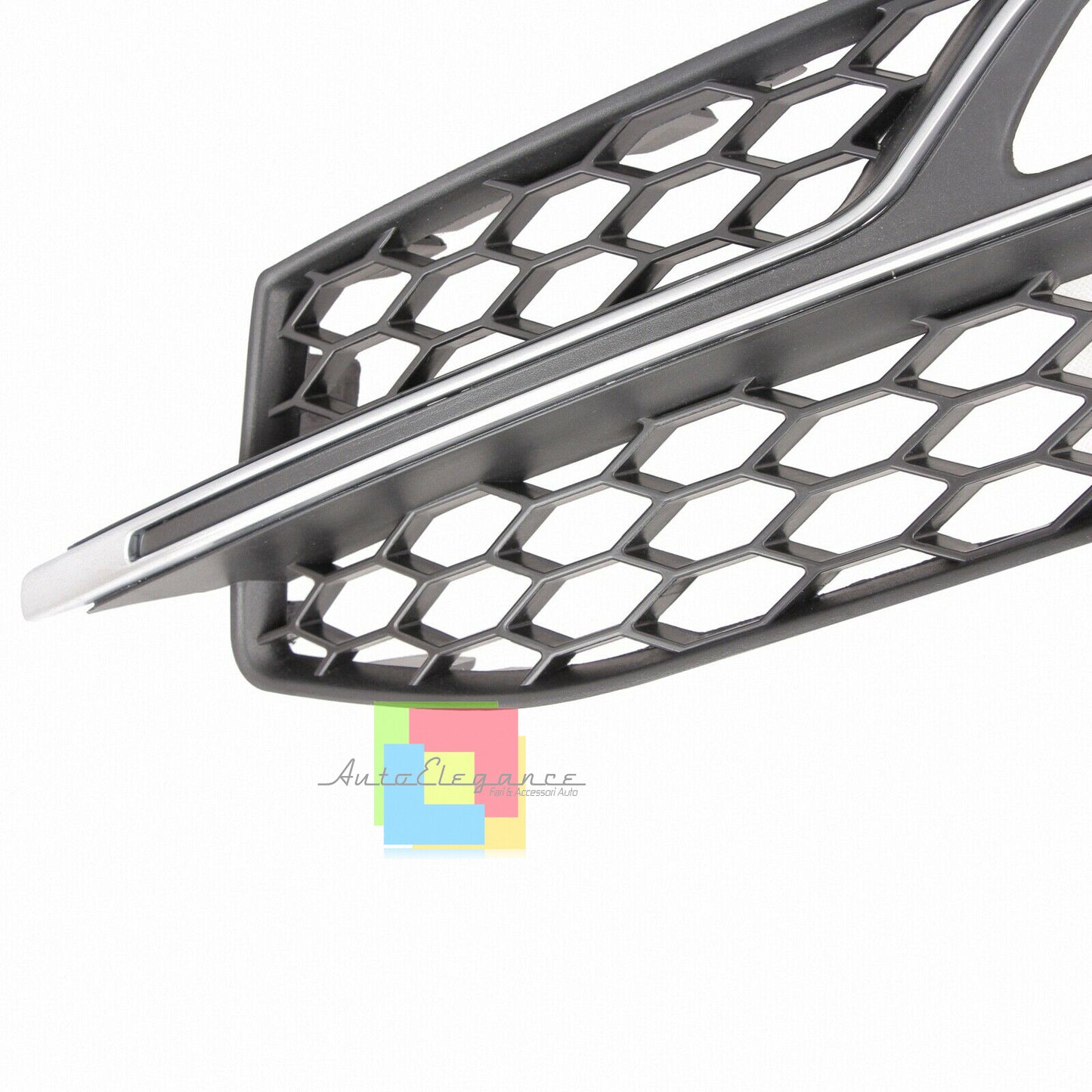 AUDI A3 8V 2012-2016 GRIGLIE FENDINEBBIA SLINE S3 TRAFORATE TOP QUALITA' ABS AUTOELEGANCERICAMBI