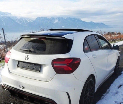 MERCEDES CLASSE A W176 2012-2018 SPOILER LUNOTTO POSTERIORE LOOK AMG TETTO -.