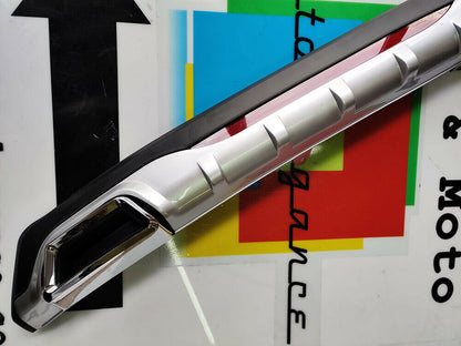 VW POLO 6R UNDER BUMPER DIFFUSER RECTANGULAR TIP SPOILERS ABS SPORT