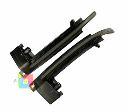 AUDI A4 B8 2011-2015 FRECCE LED DINAMICHE CON SPECCHI LATERALI SATINATI SLINE AUTOELEGANCERICAMBI