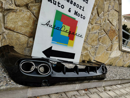 MERCEDES CLA X118 SHOOTING BRAKE DIFFUSORE POSTERIORE + TERMINALI NERI AMG A45