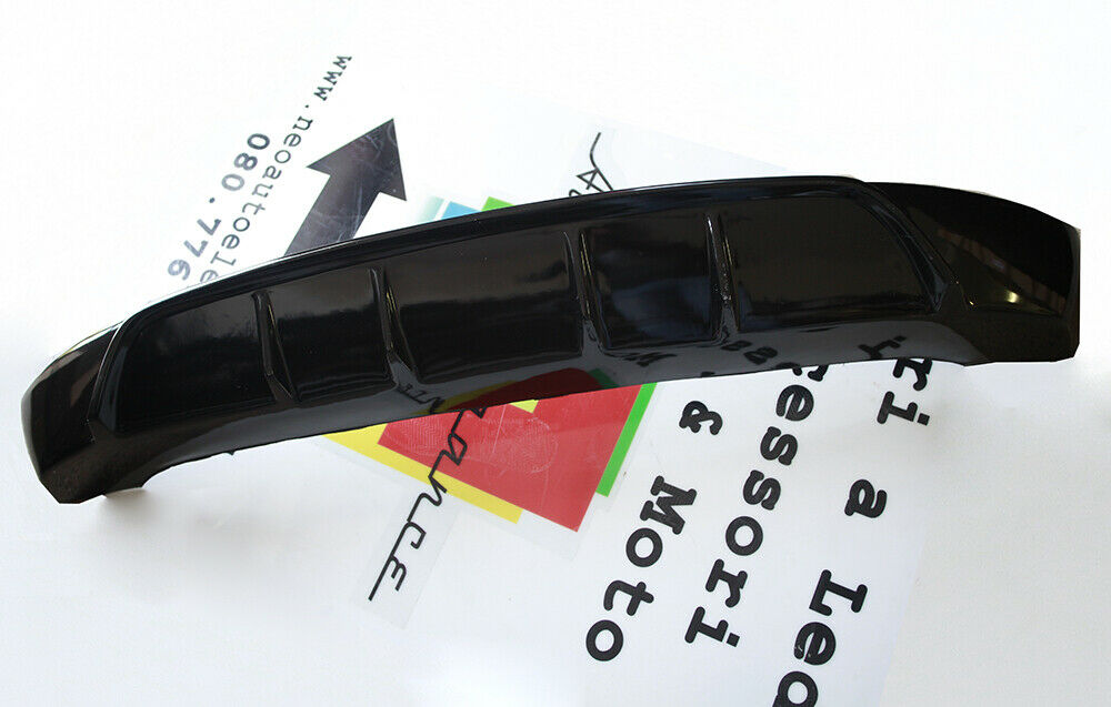 VW POLO 6R SOTTO PARAURTI LOOK DIFFUSORE POSTERIORE R ABS 0045