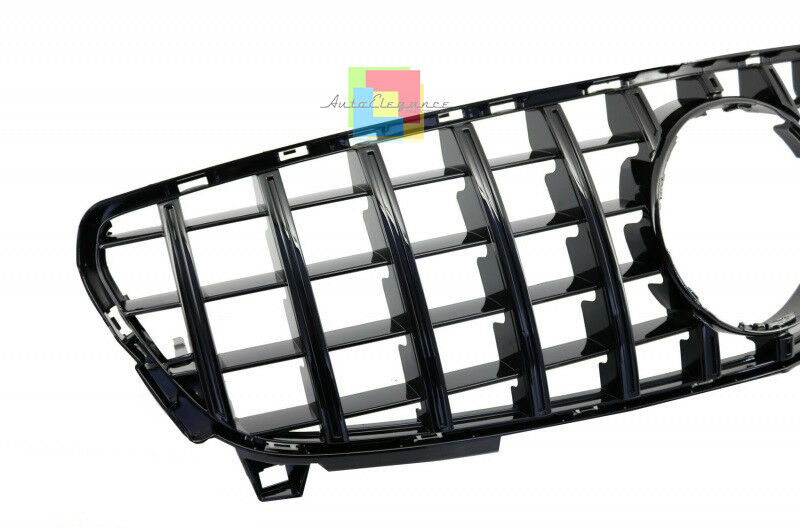 GRIGLIA ANTERIORE NERO LUCIDO MERCEDES CLASSE A W176 2015-2018 CALANDRA AMG