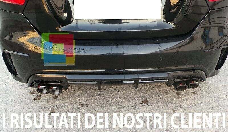 MERCEDES A-CLASS W176 2012-2018 ABS REAR BUMPER AMG B DESIGN