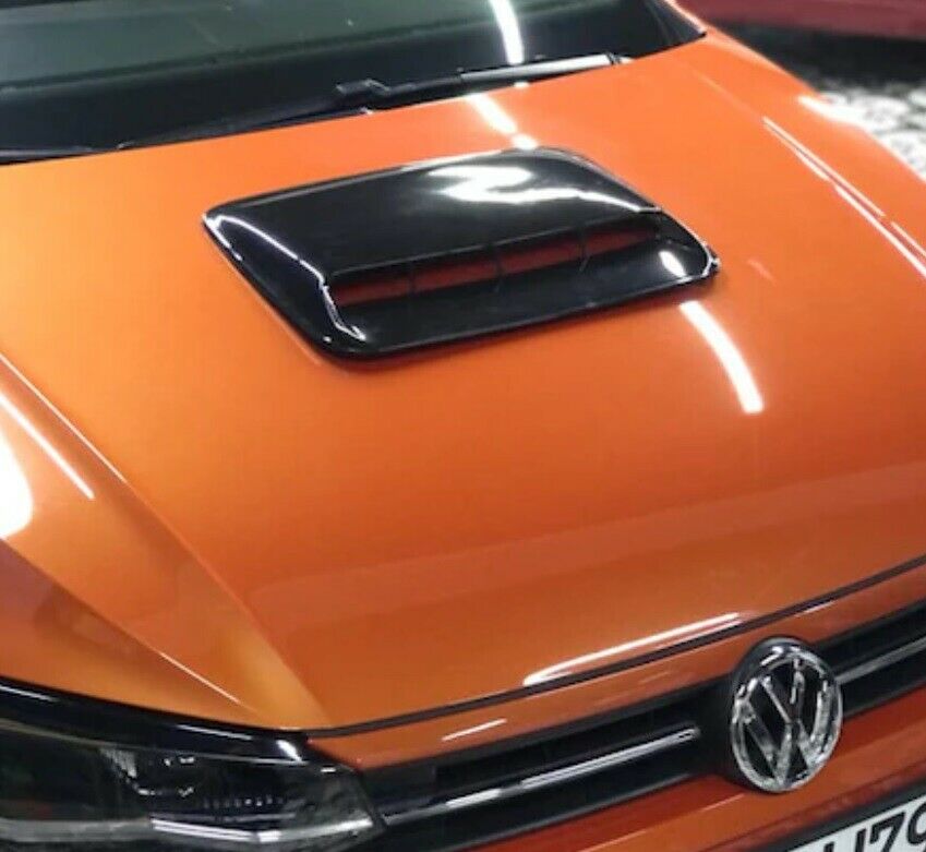 Coperchio Presa Aria Cofano Auto - Decorazione Universale In ABS Nero Lucido - Foto 5