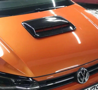 VW AIR INTAKE ON THE HOOD ADHESIVE AESTHETICS ABS 3M GLOSSY BLACK