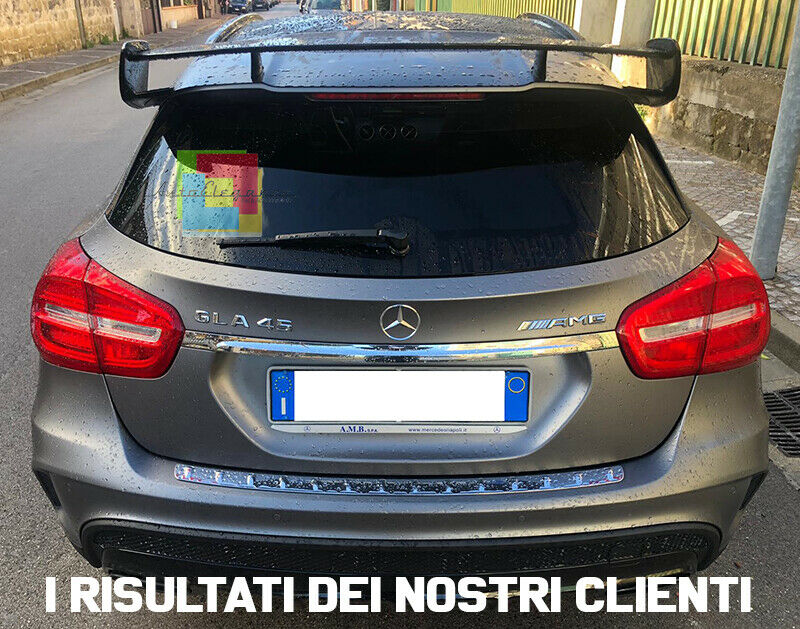 MERCEDES GLA X156 2013-2017 SPOILER LUNOTTO POSTERIORE LOOK AMG TETTO -.