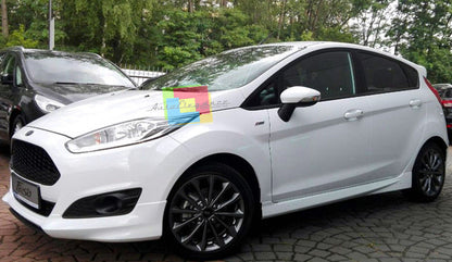 FORD FIESTA MK7 2008-2017 5 PORTE SOTTO PORTA MINIGONNE LATERALI LOOK ST ABS