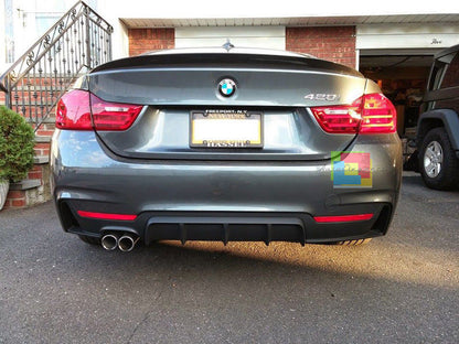 BMW SERIE 4 F32 CONVERSIONE M PERFORMANCE SOTTO PARAURTI SPOILER SPECCHI ABS AUTOELEGANCERICAMBI