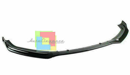 AUDI A3 8V SPORTBACK SLINE SPLITTER SOTTO PARAURTI ANTERIORE NERO LUCIDO LAMA 3 PEZZI AUTOELEGANCERICAMBI