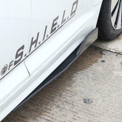 VW PASSAT CC SPOILER SPLITTER UNDER SIDE SKIRTS ABS BLACK