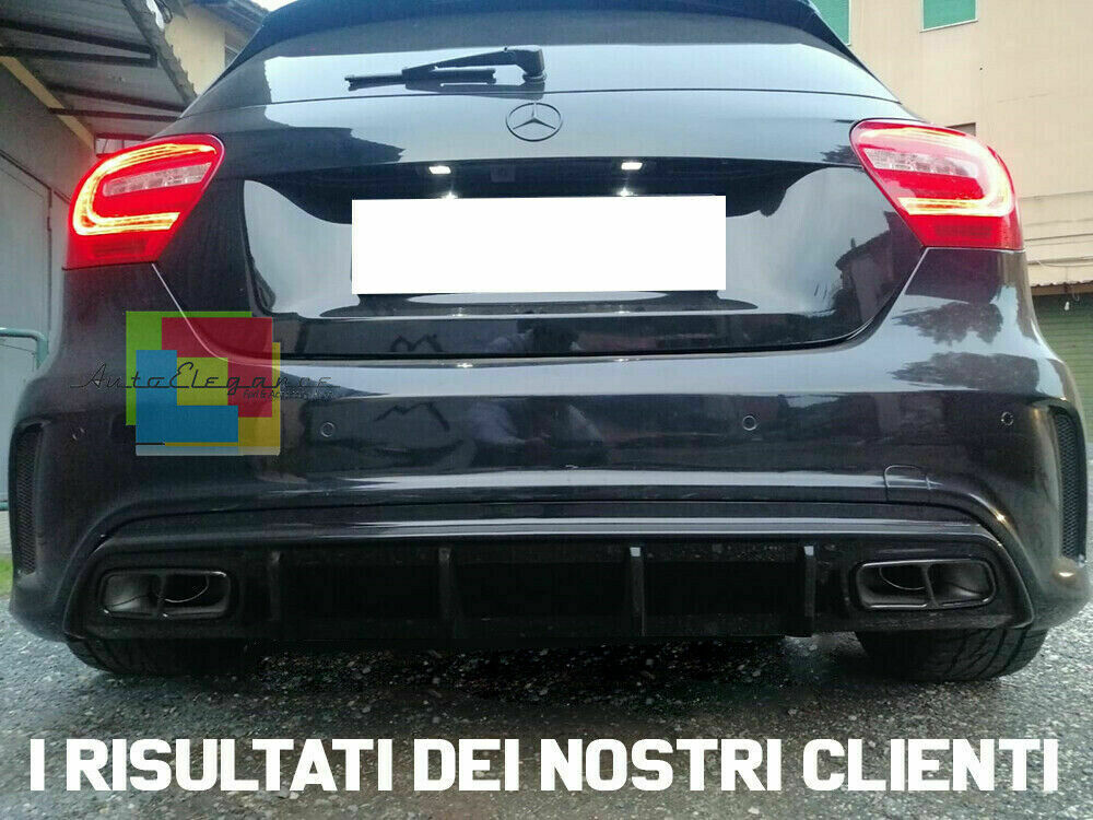 MERCEDES A-CLASS W176 2012-2018 ABS REAR BUMPER AMG A45