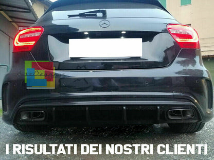 MERCEDES A-CLASS W176 2012-2018 ABS REAR BUMPER AMG A45