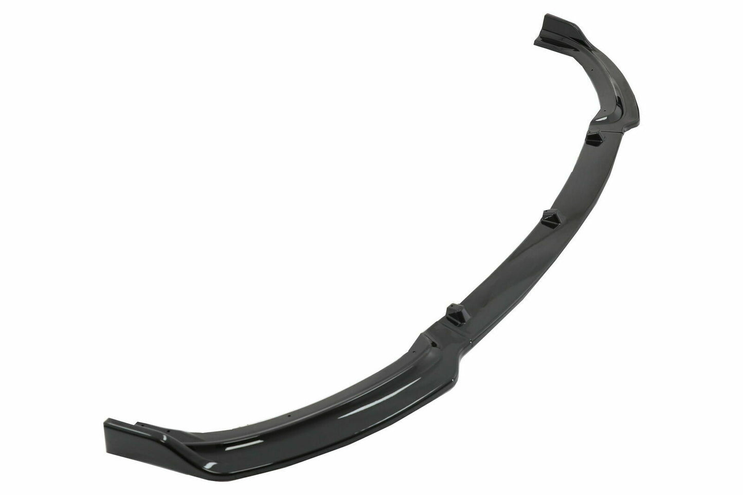LAMA BMW SERIE 3 F30 F31 STANDARD SOTTO PARAURTI ANTERIORE SPLITTER NERO LUCIDO