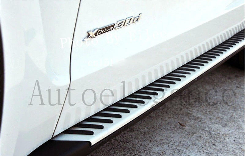 SIDE STEPS BMW X5 F15 2013 ONWARDS ALUMINUM / ABS DOOR SILLS