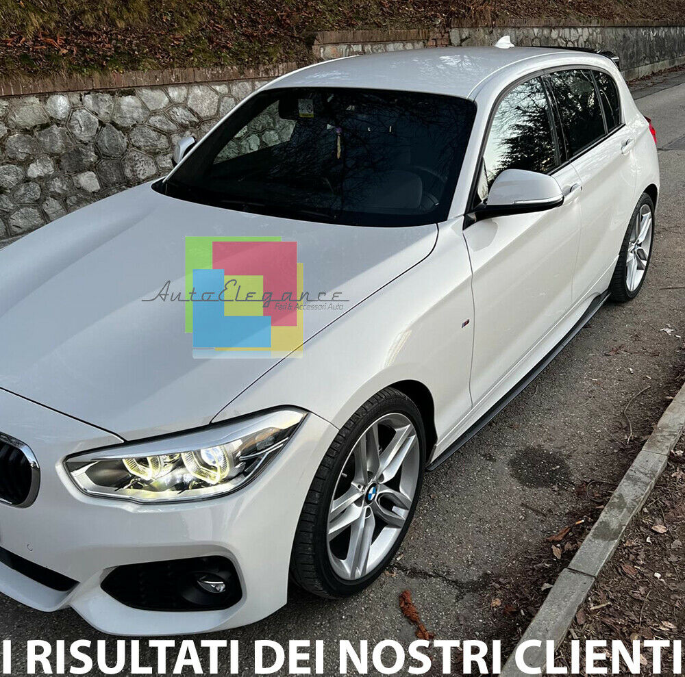 BMW SERIE 1 F20 F21 2012-2018 LAME SOTTO MINIGONNE LATERALI LIP SOTTOPORTA SPORTIVI ABS AUTOELEGANCERICAMBI