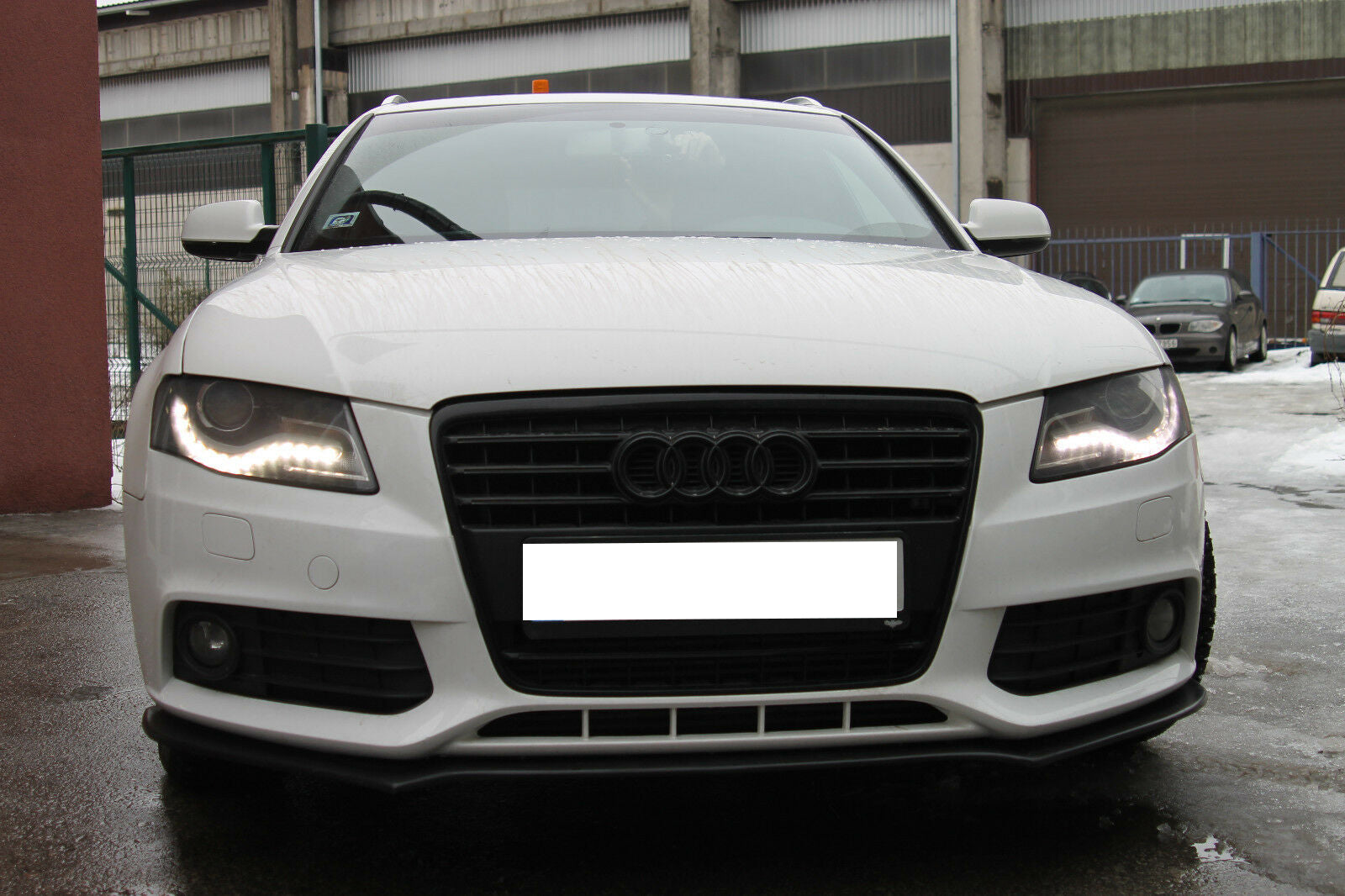 AUDI A4 B8 2008-2012 SPLITTER SPOILER SOTTO PARAURTI ANTERIORE RS4 S4 AUTOELEGANCERICAMBI