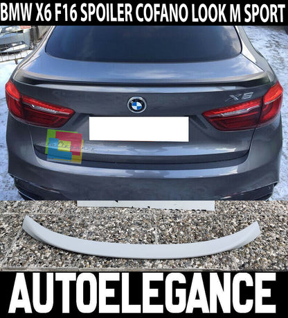 REAR HOOD SPOILER BMW X6 F16 2014+ M LOOK