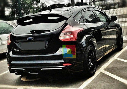 REAR ROOF SPOILER FORD FOCUS MK3 5 DOOR 2011-2016 ST LOOK -