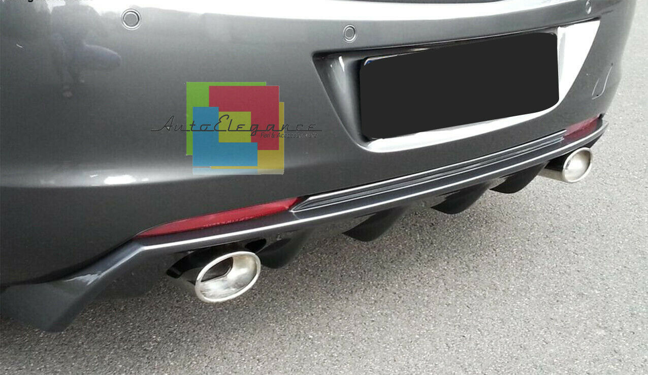 OPEL ASTRA J 2009-2014 5 PORTE  SOTTO PARAURTI POSTERIORE DIFFUSORE ABS
