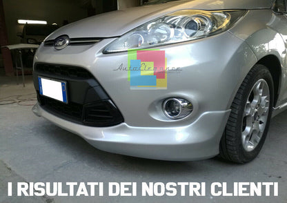 SPOILER SOTTO PARAURTI ANTERIORE FORD FIESTA MK7 2008-2012 LOOK ST ABS