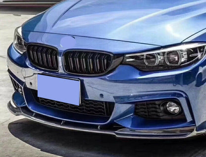 SPLITTER BMW SERIE 4 F32 F33 F36 SPOILER SOTTO PARAURTI ANTERIORE SPORTIVO PER PARAURTI M
