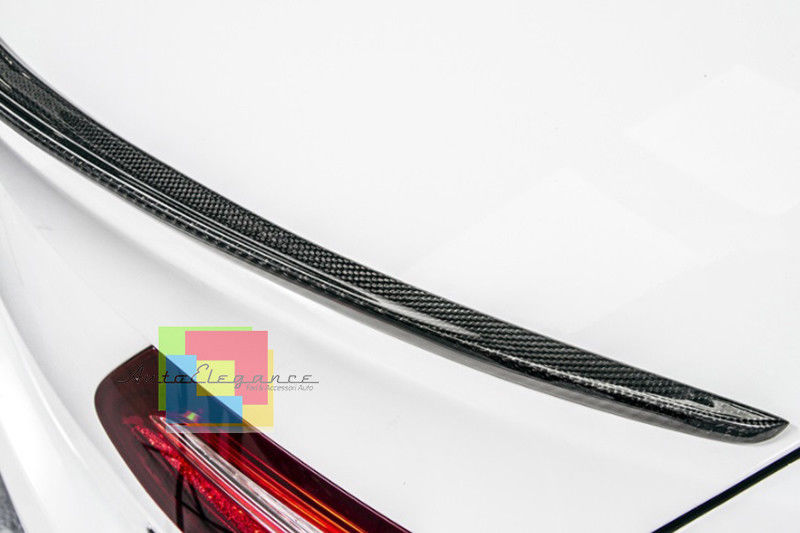 MERCEDES CLASSE C C205 COUPE SPOILER POSTERIORE SUL COFANO AMG CARBON LOOK