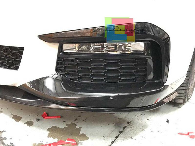 BMW SERIE 5 G30 G31 SOTTO PARAURTI ANTERIORE SPOILER ABS M-SPORT NERO LUCIDO AUTOELEGANCERICAMBI