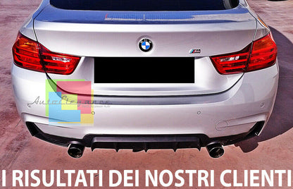 BMW SERIE 4 F32 F33 PARAURTI POSTERIORE LOOK M SPORT M SPORT SINGOLO SCARICO AUTOELEGANCERICAMBI